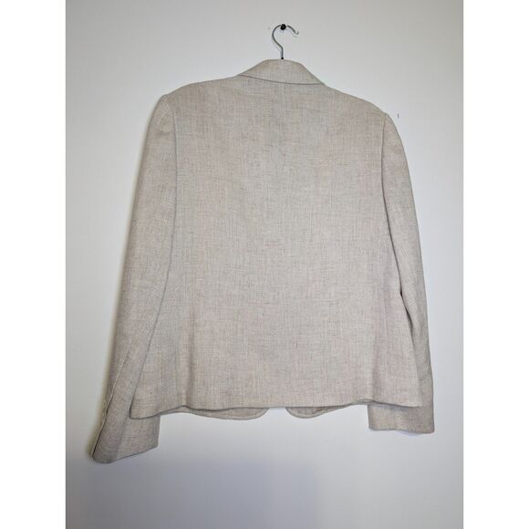 Vintage Evan Picone Skirt Suit 12 Linen Blend Glamoratti Power Suit ILGWU USA - Picture 9 of 16